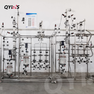 減壓蒸餾裝置 高真空精餾塔1L3L5L